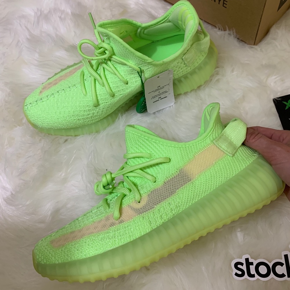 Adidas yeezy boost glow in dark 39 1/3 8 women’s